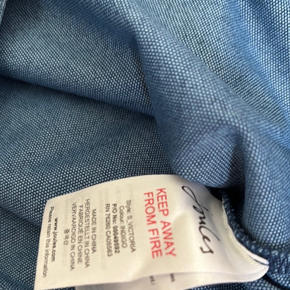 Joules Victoria Indigo Skirt - Picture 9 of 9